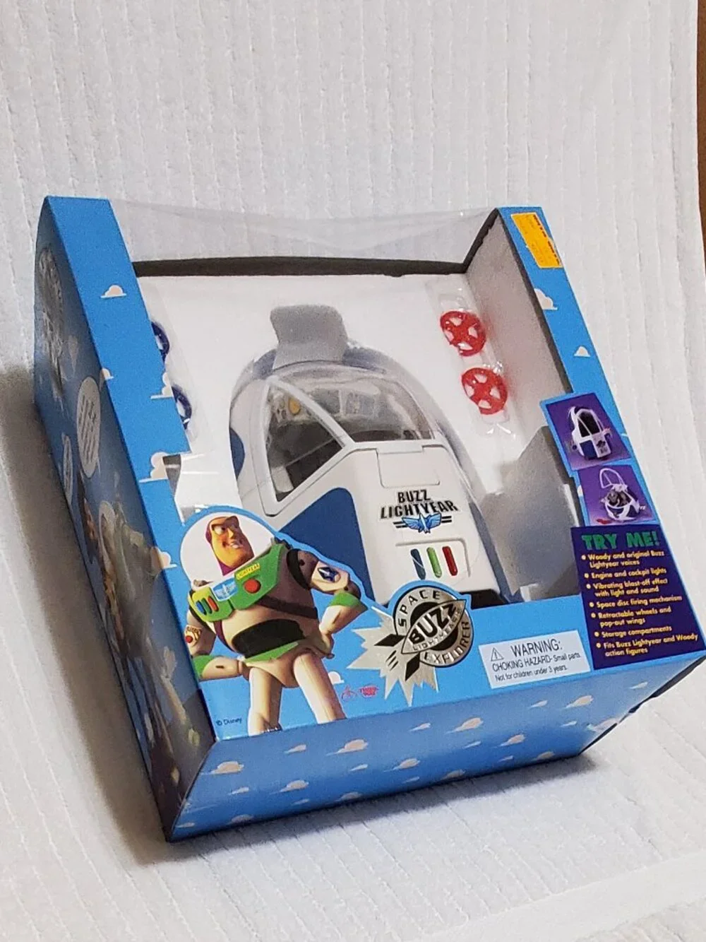 1996 Buzz Lightyear Original Toys Story Space Explorer Spaceship NEW IN BOX!